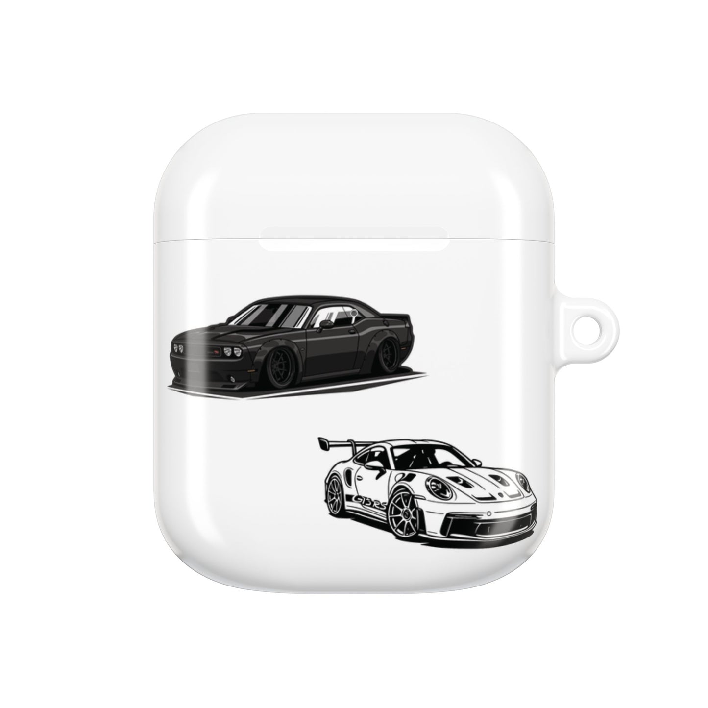 DOGE CHALLENGER X PORSHE 911 GT3 RS | AirPod CASE | imagineAIR
