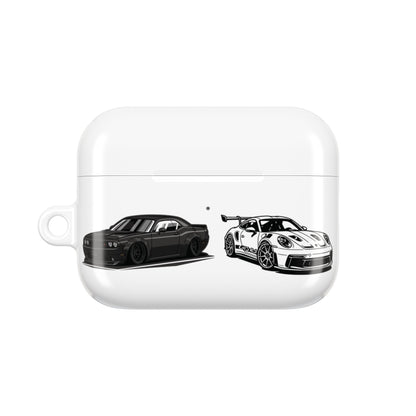 DOGE CHALLENGER X PORSHE 911 GT3 RS | AirPod CASE | imagineAIR