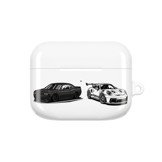 DOGE CHALLENGER X PORSHE 911 GT3 RS | AirPod CASE | imagineAIR